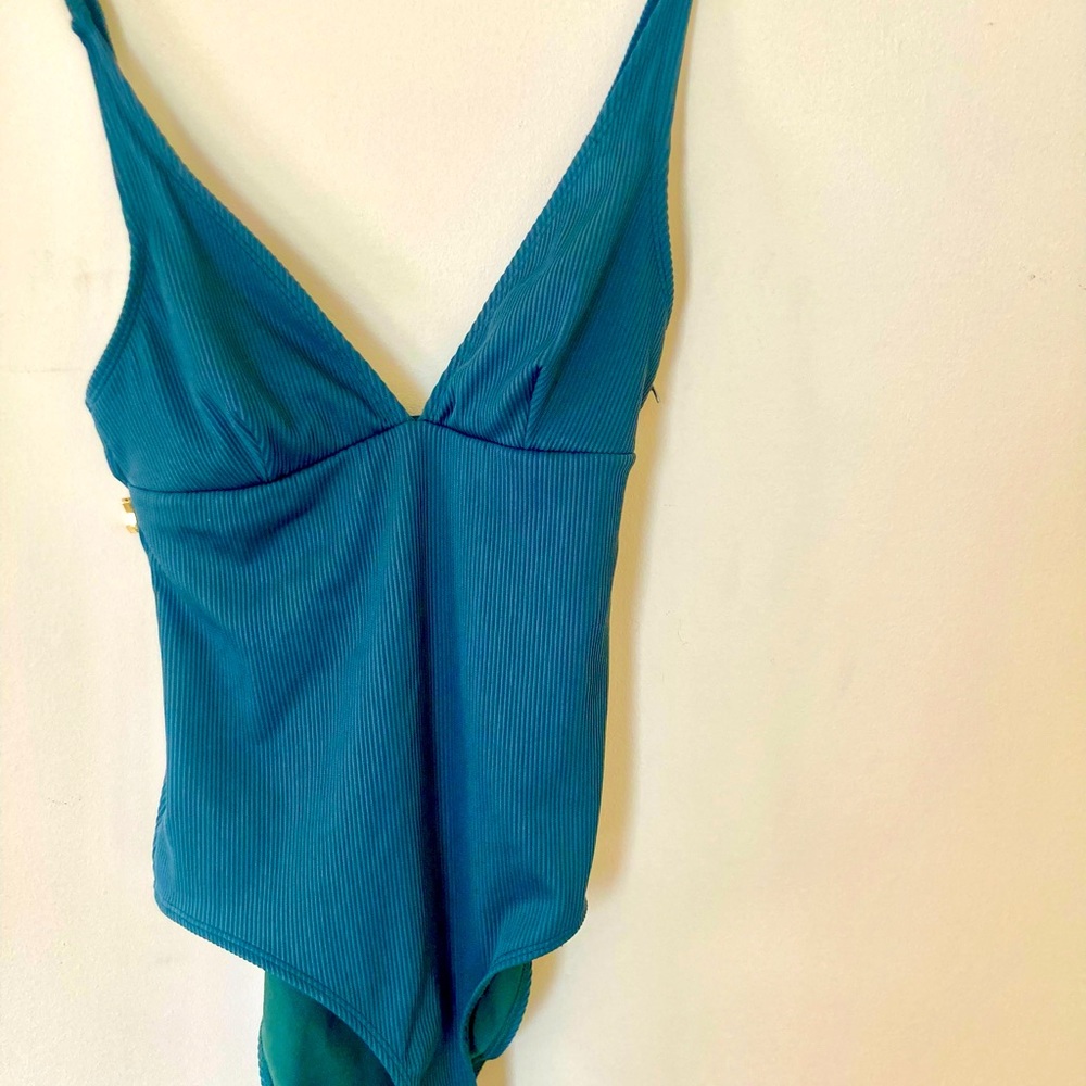 Halter cut swimsuit